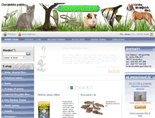 Tablet Screenshot of akvapotreby.com